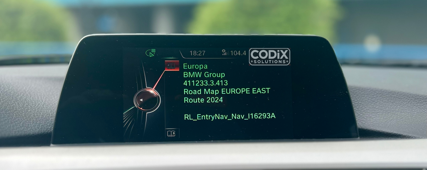 BMW Entrynav Route Map Update 2024-2025 - FSC Lifetime Code